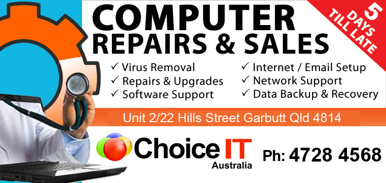 Townsville Computer Repairs and Sales